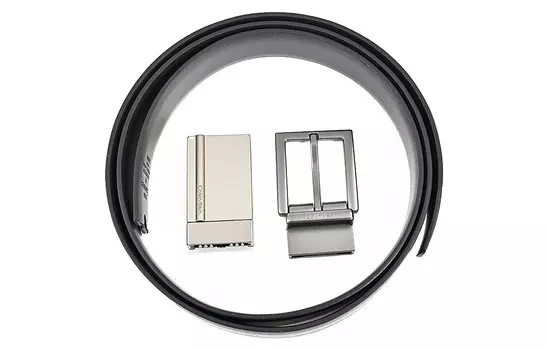 Мужской кожаный ремень Calvin Klein, Black