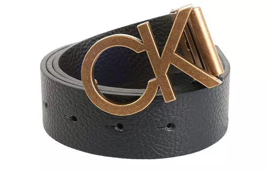 Мужской кожаный ремень Calvin Klein, Black