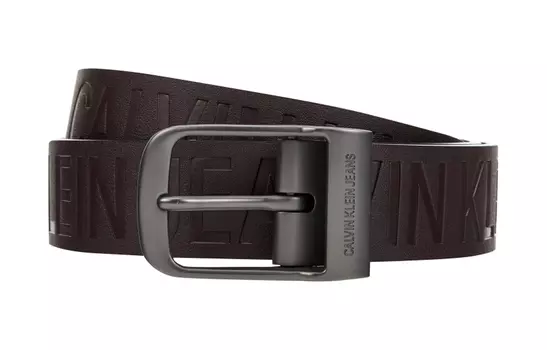 Мужской кожаный ремень Calvin Klein, brown