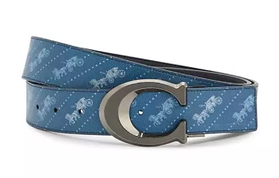 Мужской кожаный ремень COACH