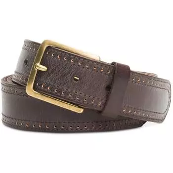 Мужской кожаный ремень для офиса Frye, коричневый