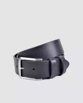 Мужской кожаный ремень Dustin, черный