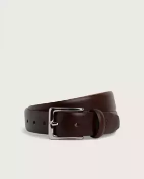 Мужской кожаный ремень Faonnable, коричневый