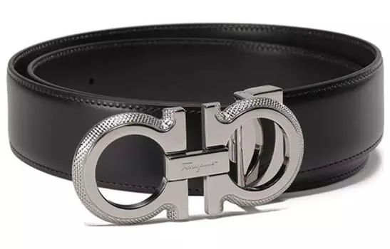Мужской кожаный ремень Gancini Ferragamo
