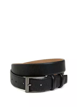 Мужской кожаный ремень George Hogg, черный