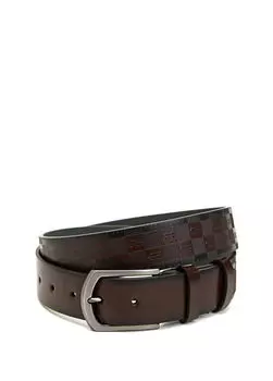 Мужской кожаный ремень George Hogg, коричневый
