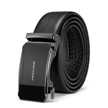 Мужской кожаный ремень JAGUAR, Подарочная коробка Года Дракона и Леопарда