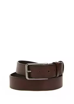 Мужской кожаный ремень Network, коричневый