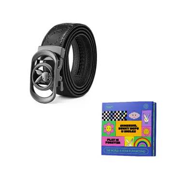 Мужской кожаный ремень Playboy