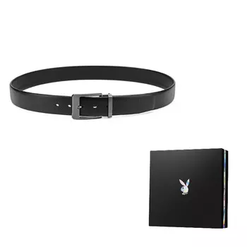 Мужской кожаный ремень Playboy