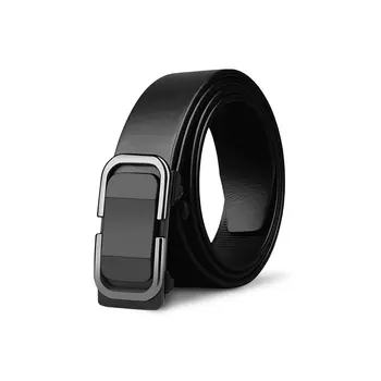 Мужской кожаный ремень Viney, Черный