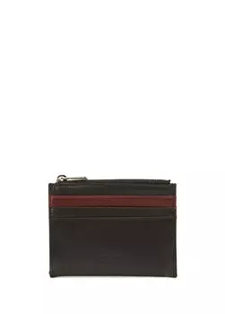 Мужской кожаный визитница Divarese, черный