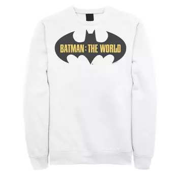 Мужской красный свитшот с логотипом Batman: The World Germany Licensed Character