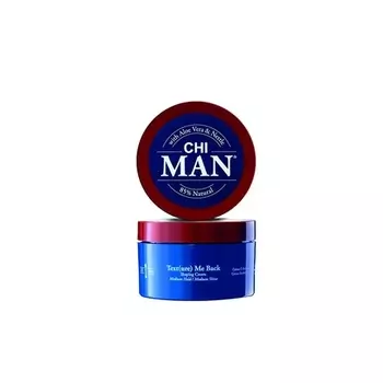 Мужской крем для укладки волос средней фиксации Man Texture Me, придающий форму спине, 3 унции, Chi