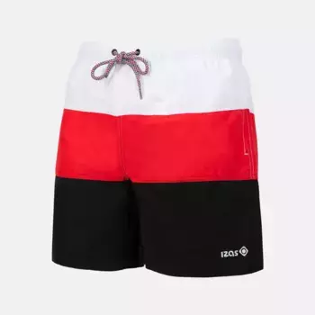 Мужской купальник ANGER II M Izas, черный/красный/белый