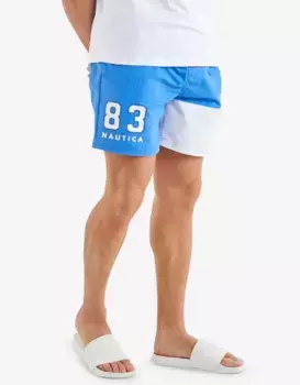 Мужской купальник-бермуды синего цвета Nautica, синий