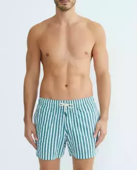 Мужской купальник с эластичным поясом Emidio Tucci, цвет Verde Agua