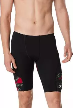 Мужской купальник Speedo Ruse Blocks Jammer, бордовый