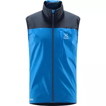 Мужской L Жилет Alpha Haglfs, синий