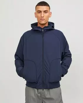 Мужской легкий бомбер Jack & Jones, синий