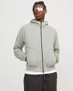Мужской легкий бомбер Jack & Jones, светло-зеленый