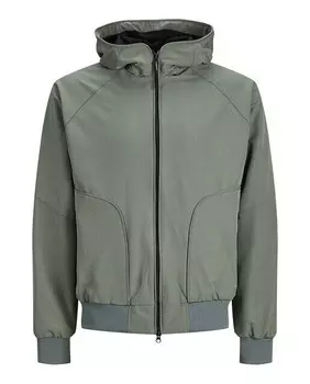 Мужской легкий бомбер Jack & Jones, зеленый
