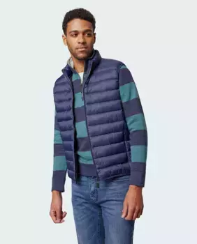 Мужской легкий пуховик Pierre Cardin, темно-синий