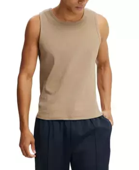 Мужской майка-борцовка Rib COTTON ON, коричневый