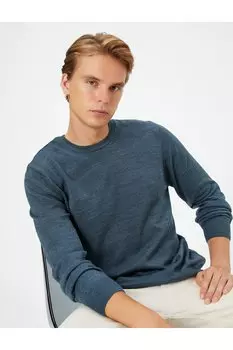 Мужской масляный свитер Koton, синий