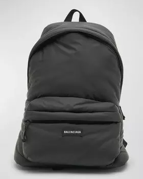 Мужской мини-рюкзак Explorer Balenciaga, цвет 1000 Black