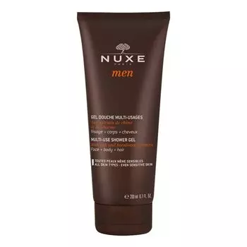 Мужской многофункциональный гель для душа для лица, тела и волос Nuxe, 200 мл