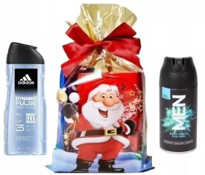Мужской набор косметики Adidas в подарок на Рождество для него Рождество