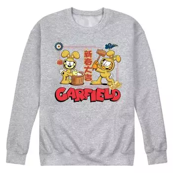 Мужской новогодний свитшот Garfield Licensed Character