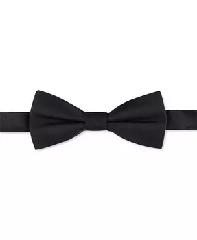 Мужской однотонный галстук-бабочка Unison Self-Tie Calvin Klein, черный