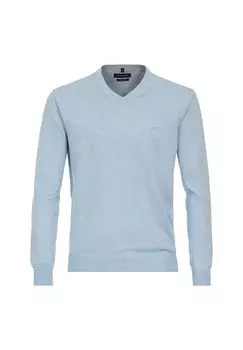 Мужской однотонный свитер CASAMODA, цвет Helles Himmelblau