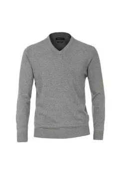 Мужской однотонный свитер CASAMODA, цвет Hellgrau