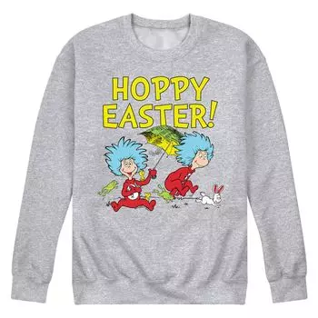 Мужской пасхальный свитшот Dr. Seuss Hoppy Licensed Character