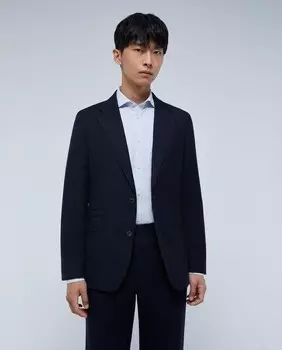 Мужской пиджак из 100% шерсти Scalpers, темно-синий