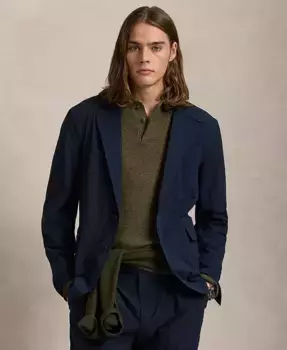 Мужской пиджак Modern-Fit Polo Ralph Lauren, синий