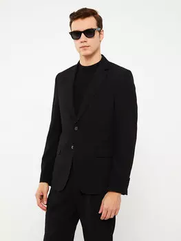 Мужской пиджак Slim Fit LCWAIKIKI Formal, черный