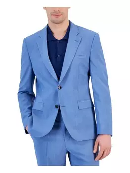 Мужской пиджак современного кроя Hugo, цвет Pastel Blue