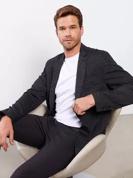 Мужской пиджак стандартного кроя LCWAIKIKI Classic