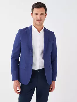 Мужской пиджак в клетку Slim Fit LCWAIKIKI Formal