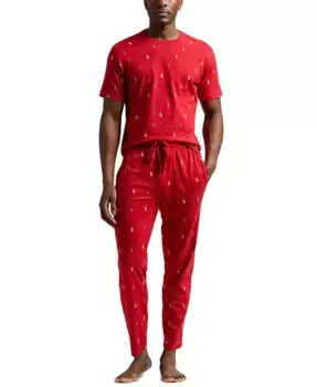 Мужской пижамный комплект Polo Pony Jogger Polo Ralph Lauren, красный