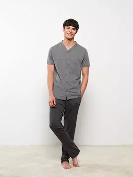 Мужской пижамный комплект стандартной выкройки LCW Dream