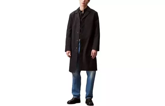 Мужской плащ Calvin Klein, цвет Black