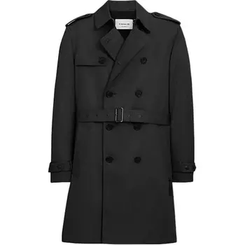 Мужской плащ COACH, цвет Black