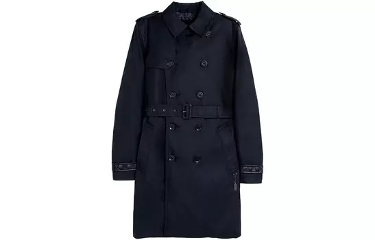 Мужской плащ COACH, цвет Black