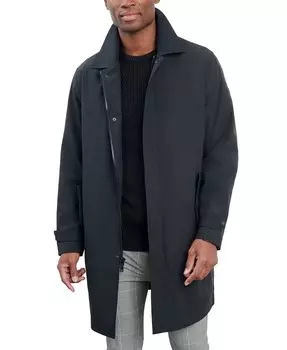Мужской плащ Macintosh с молнией во всю длину Michael Kors, черный