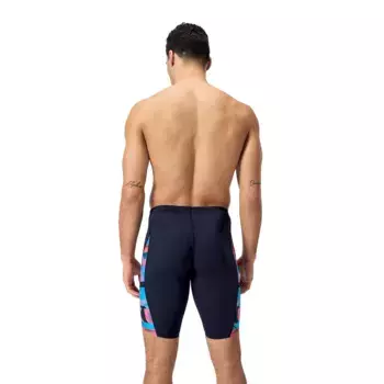 Мужской плавательный костюм Allover Digi V-Cut Jammer Speedo, синий